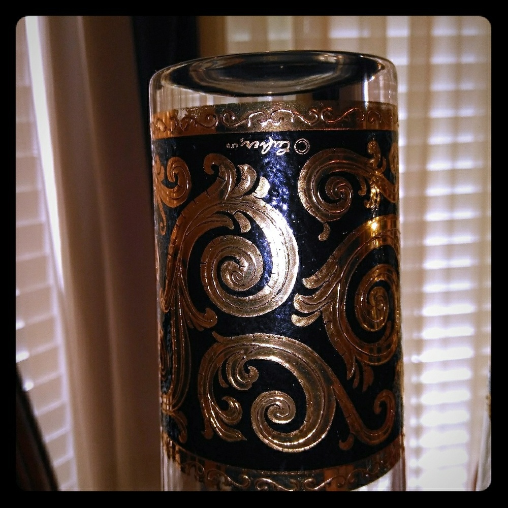 Culver 22kt Water Glasses